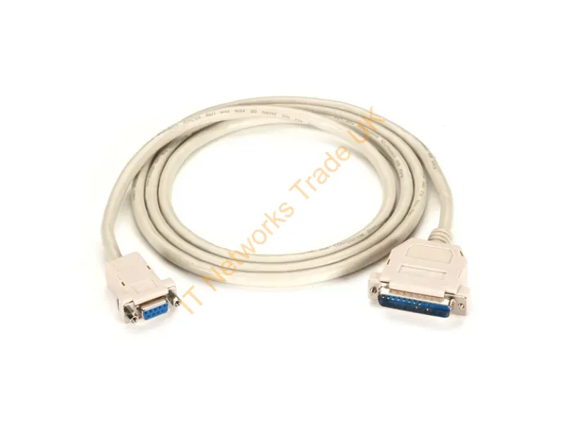 EVMTBMC-0050 - Black Box Evmtbmc-0050 Serial Cable White 598.4" (15.2 M) Db25 Db9