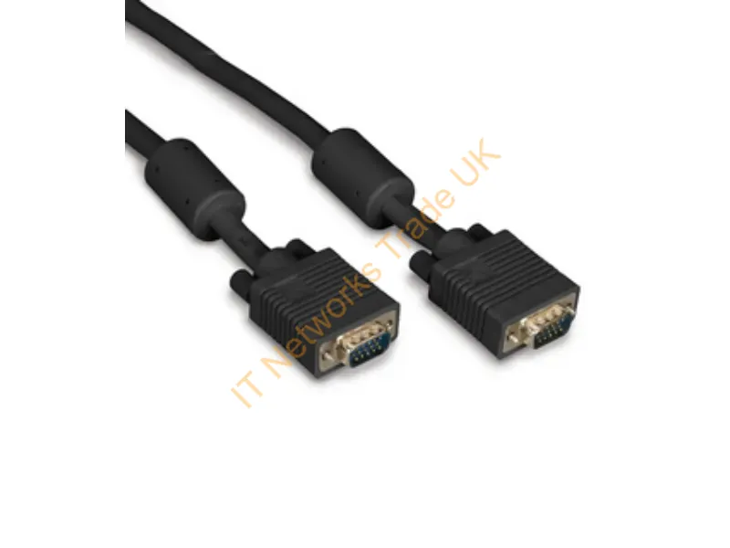 EVNPS06B-0050-MM - Black Box Vga M/M 1.5M Vga Cable 59.1" (1.5 M) Vga (D-Sub)