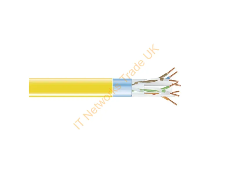 EVNSL0604A-1000 - Black Box Evnsl0604A-1000 Networking Cable Yellow 12000" (304.8 M) Cat6 F/Utp (Ftp)