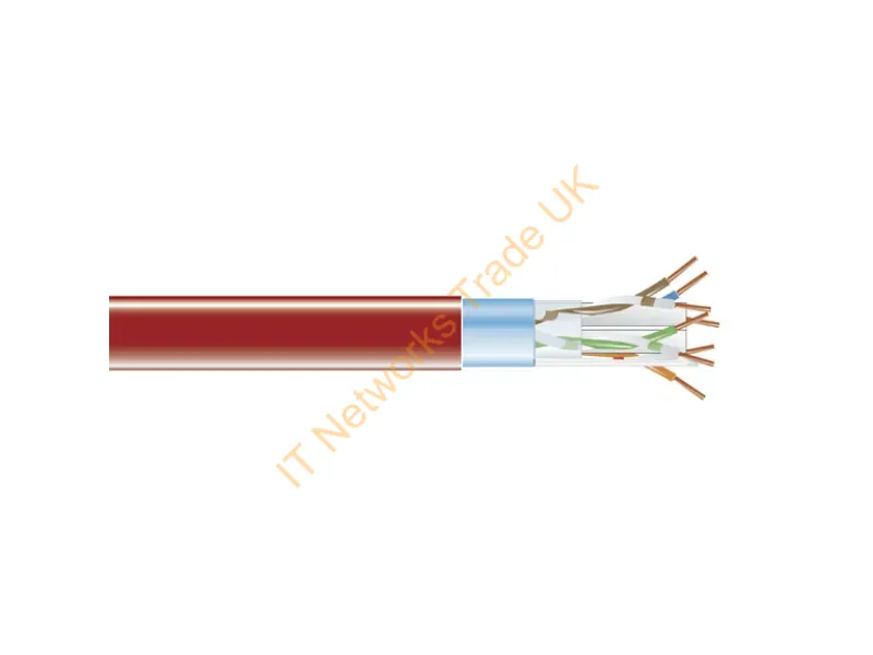 EVNSL0606A-1000 - Black Box Evnsl0606A-1000 Networking Cable Red 12000" (304.8 M) Cat6 F/Utp (Ftp)