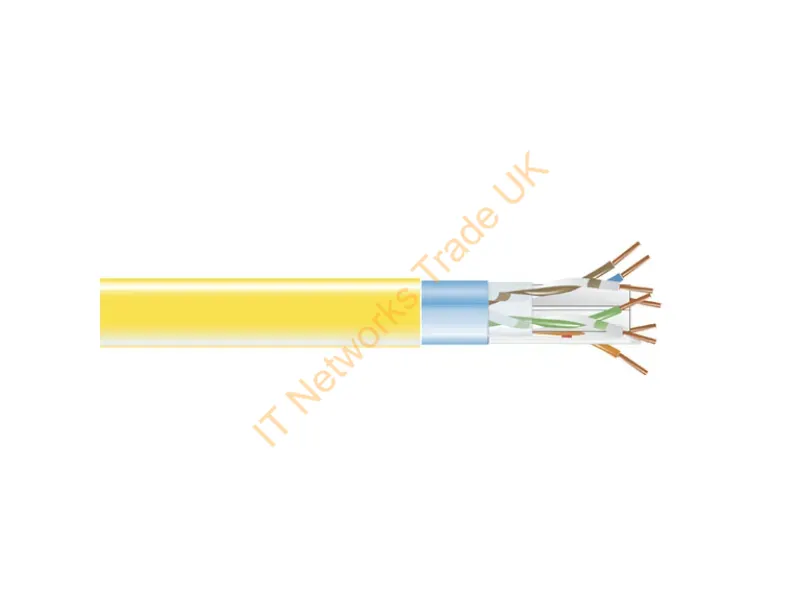 EVNSL0614A-1000 - Black Box Evnsl0614A-1000 Networking Cable Yellow 12000" (304.8 M) Cat6 F/Utp (Ftp)