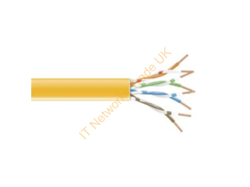 EVNSL0649A-1000 - Black Box Evnsl0649A-1000 Networking Cable Yellow 12000" (304.8 M) Cat6 U/Utp (Utp)