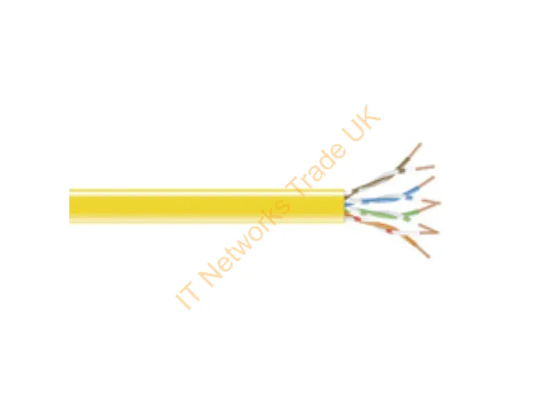 EVNSL084A-1000 - Black Box Evnsl084A-1000 Networking Cable Yellow 12000" (304.8 M) Cat5E U/Utp (Utp)
