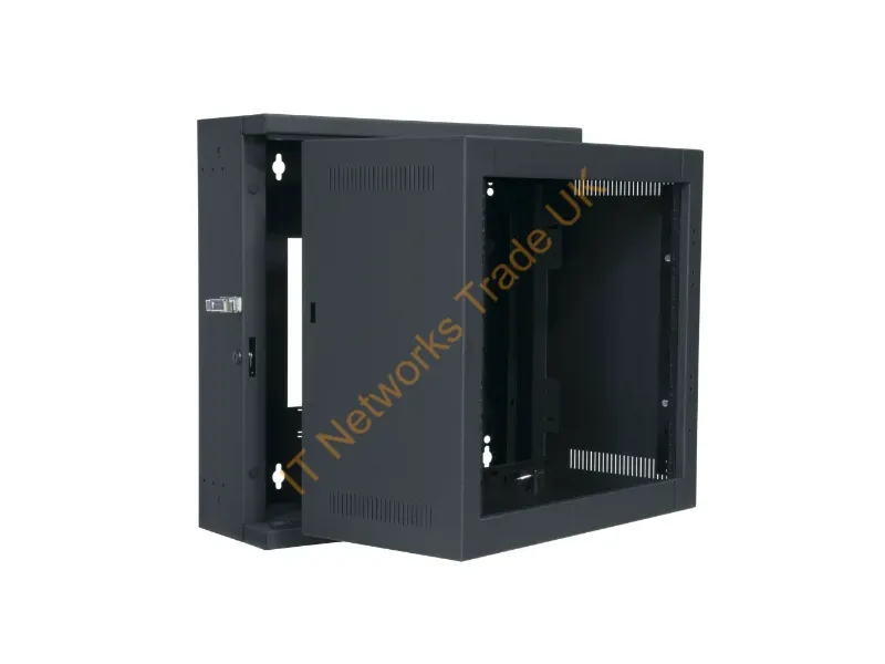 EWR-12-22 - Middle Atlantic Products Ewr Series Sectional Wall Mount Rack 22" 12U Wall Mounted Rack Black