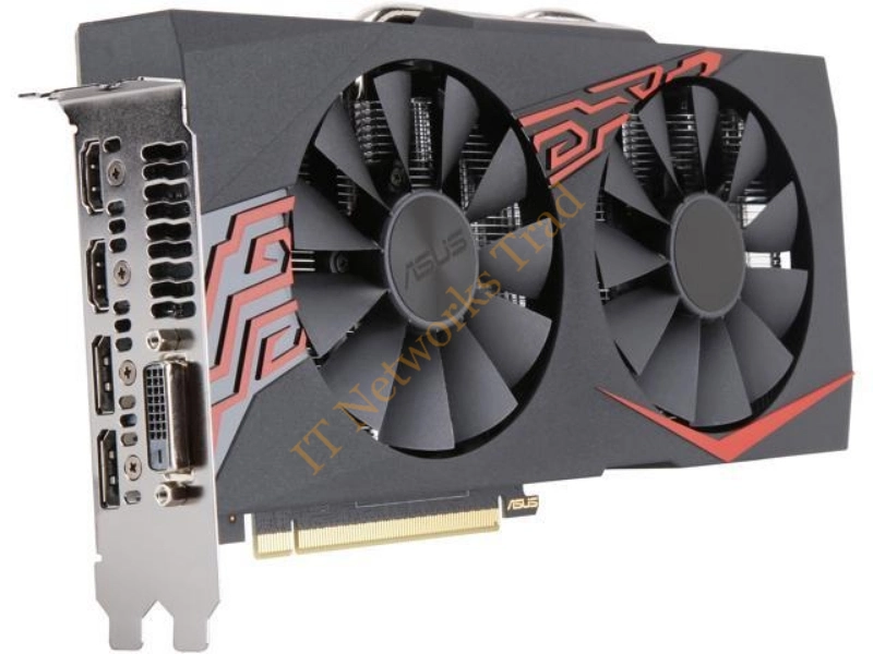 EX-GTX1060-6G ASUS GeForce GTX 1060 6GB GDDR5 192-Bit 2x HDMI / 2x DisplayPort / HDCP / DVI-D PCI Express 3.0 Video Graphics Card