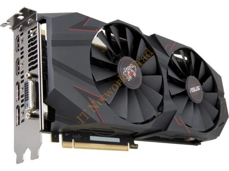 EX-GTX1070-8G ASUS GeForce GTX 1070 8GB GDDR5 256-Bit 2x HDMI / 2x DisplayPort / HDCP / DVI-D PCI Express 3.0 Video Graphics Card