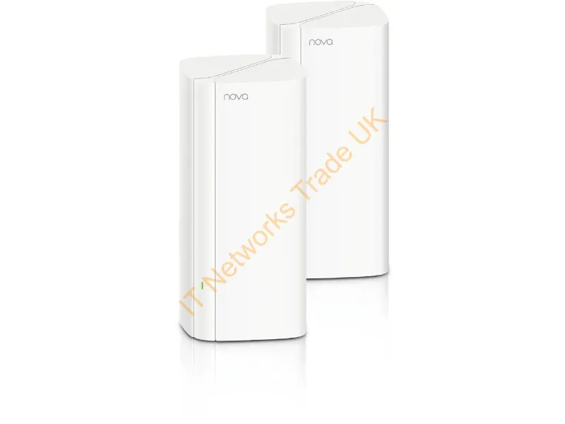 EX12-2 - Tenda Ex12 2-Pack Dual-Band (2.4 Ghz / 5 Ghz) Wi-Fi 6E (802.11Ax) White 3 Internal