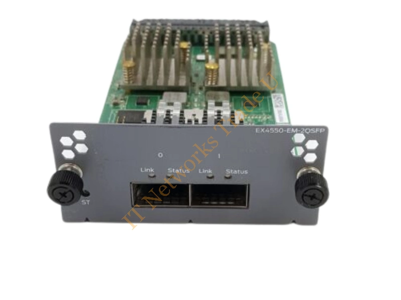 EX4550-EM-2QSFP Juniper 2-Port 40 Gigabit Ethernet Expansion Module Networking Accessory