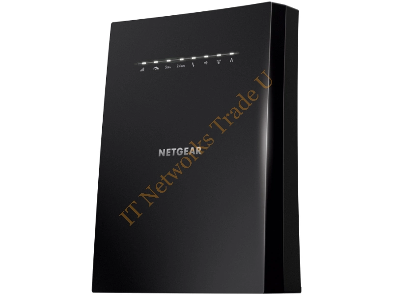 EX8000-100EUS - Netgear X6S Tri-band (2.4 GHz / 5 GHz / 5 GHz) Gigabit Ethernet Black network wireless router