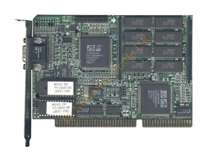 EXM281 ATI G/xpression ISA VGA Video Graphics Card