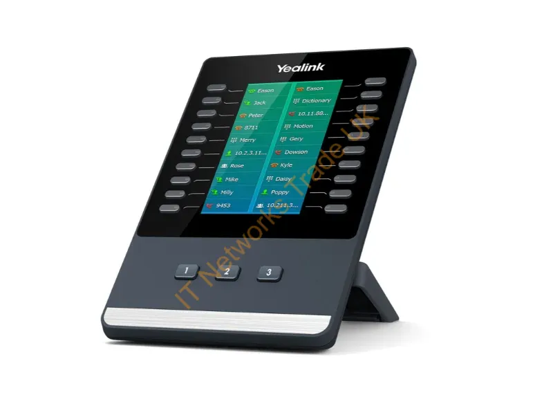 EXP50 - Yealink EXP50 IP add-on module Black, Grey 23 buttons