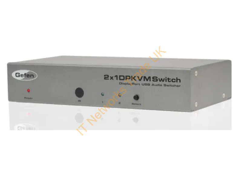 EXT-DPKVM-241 - Gefen 2X1Dpkvm Kvm Switch Rack Mounting Gray