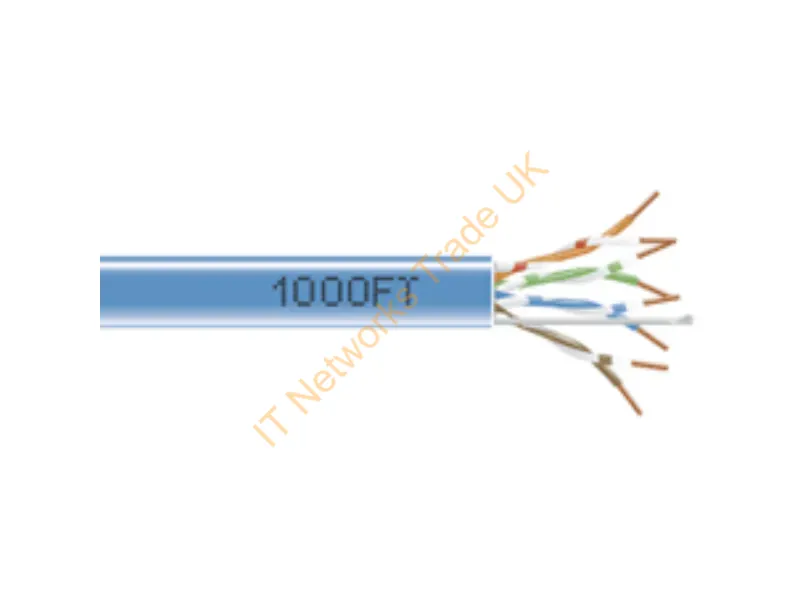 EYN850A-PB-1000 - Black Box Eyn850A-Pb-1000 Networking Cable Blue 12000" (304.8 M) Cat5E U/Utp (Utp)