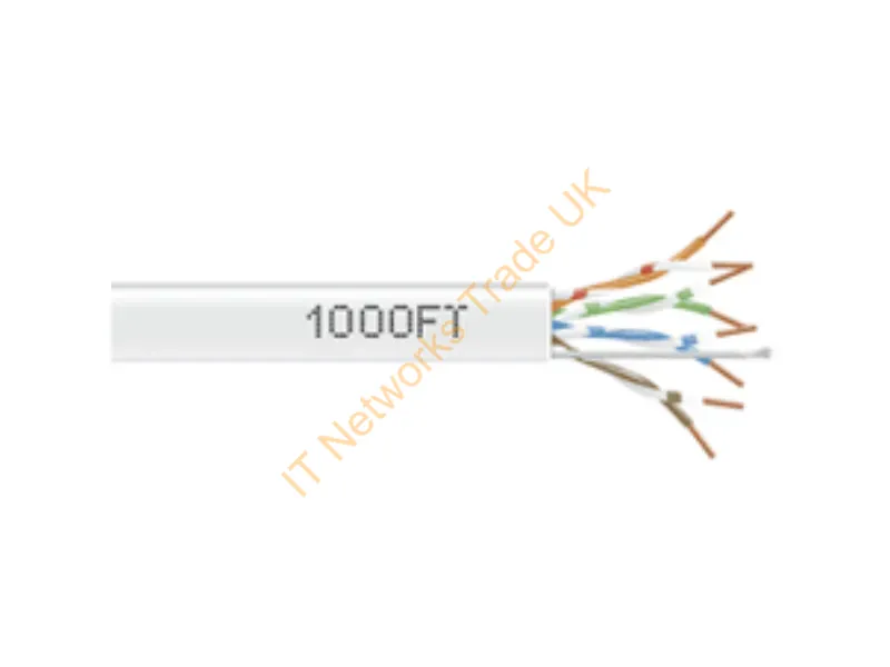 EYN852A-PB-1000 - Black Box Eyn852A-Pb-1000 Networking Cable White 12000" (304.8 M) Cat5E