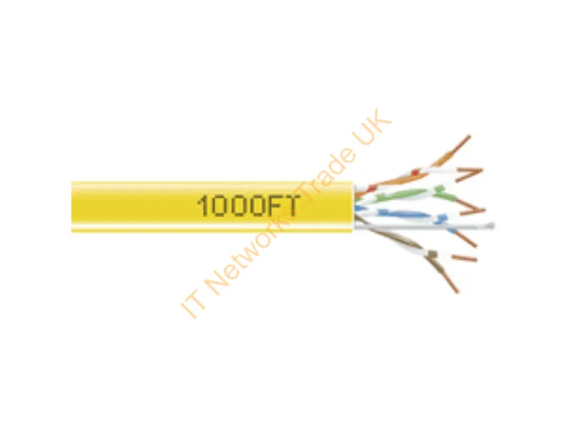 EYN855A-PB-1000 - Black Box Eyn855A-Pb-1000 Networking Cable Yellow 12000" (304.8 M) Cat5E