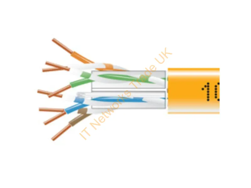 EYN867B-PB-1000 - Black Box Eyn867B-Pb-1000 Networking Cable Yellow 12000" (304.8 M) Cat6