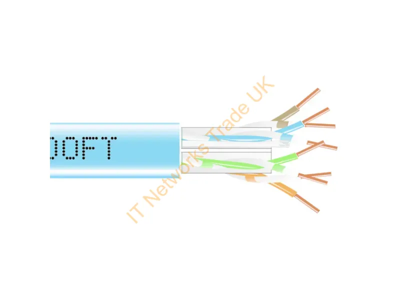 EYN871B-PB-1000 - Black Box Eyn871B-Pb-1000 Networking Cable Blue 12000" (304.8 M) Cat6
