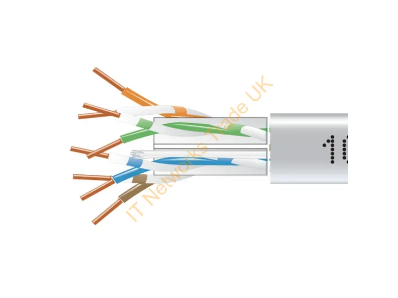 EYN877B-PB-1000 - Black Box Eyn877B-Pb-1000 Networking Cable Gray 12000" (304.8 M) Cat6