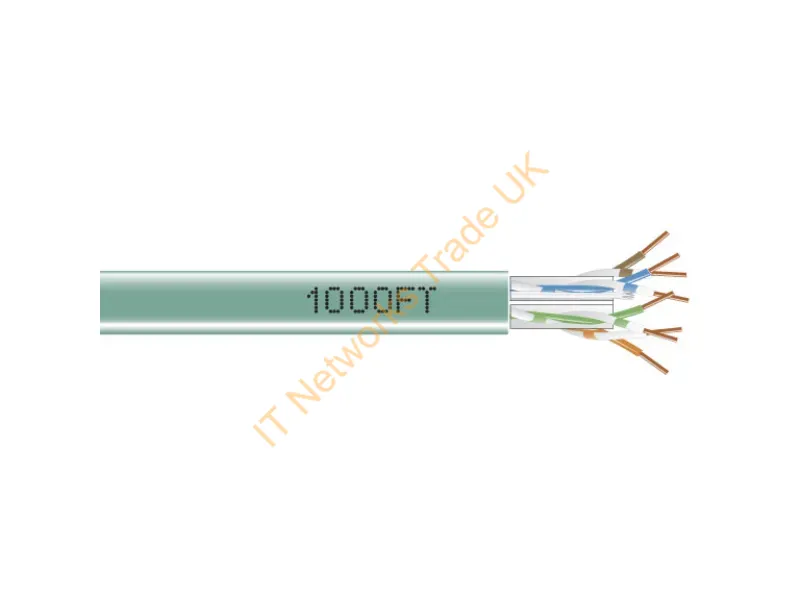 EYN878A-PB-1000 - Black Box Eyn878A-Pb-1000 Networking Cable Green 12000" (304.8 M) Cat6
