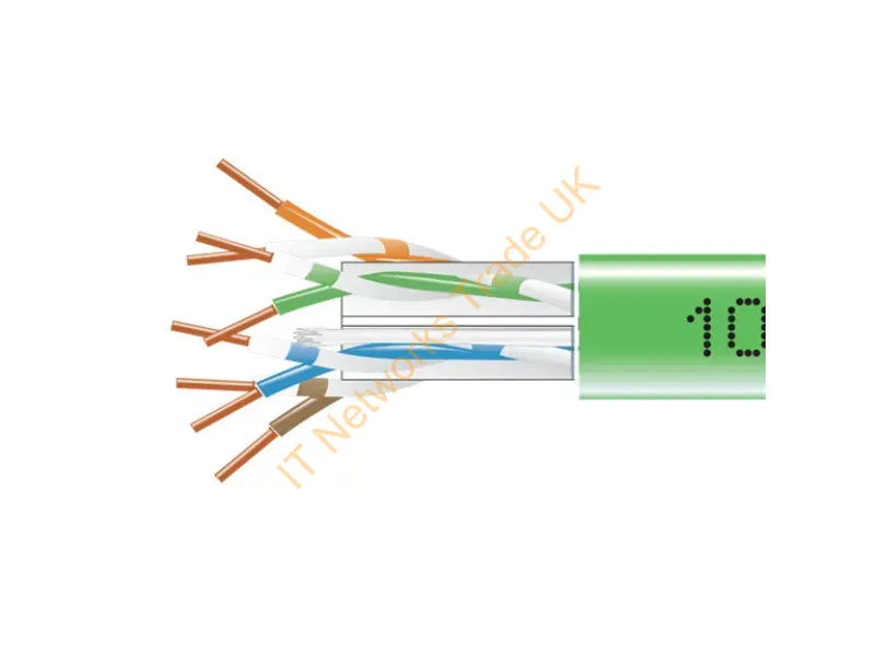 EYN879B-PB-1000 - Black Box Eyn879B-Pb-1000 Networking Cable Green 12000" (304.8 M) Cat6