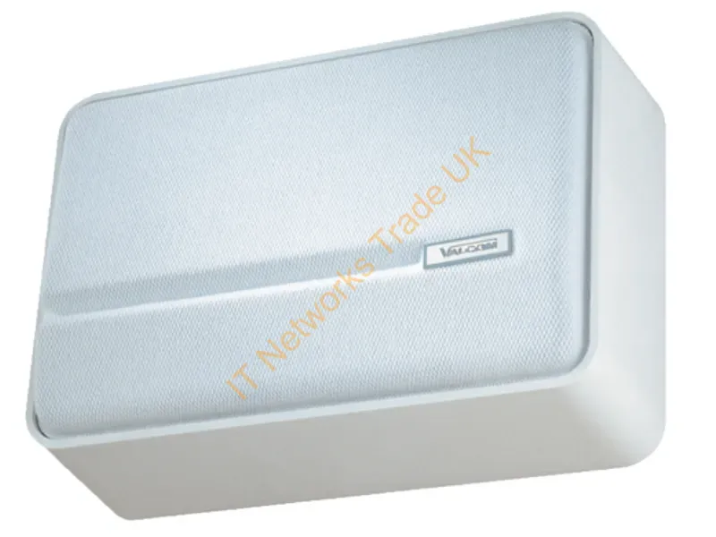 EZ-SPWSL-W - Valcom Slimline Wall Speaker, White