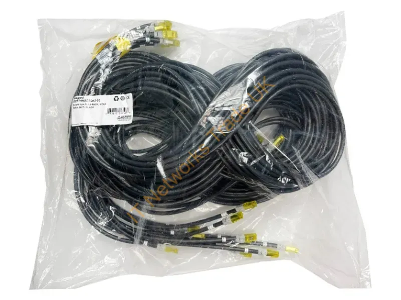 EZFPM605Q12-00 - Legrand Ez Patch Networking Cable Black 59.8" (1.52 M) Cat6
