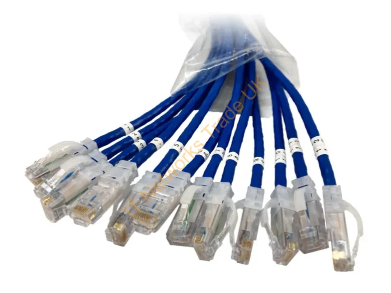 EZFPM609Q12-06 - Legrand Ez Patch Networking Cable Blue 107.9" (2.74 M) Cat6