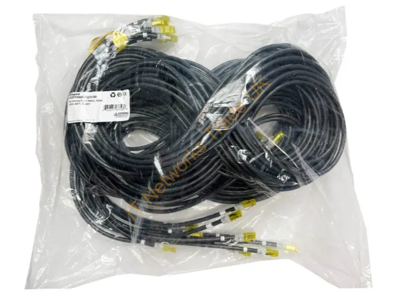 EZFPM6A07Q12-00 - Legrand Ez Patch Networking Cable Black 83.9" (2.13 M) Cat6A