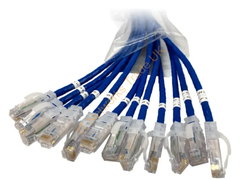 EZFPM6A07Q12-06 - Legrand Ez Patch Networking Cable Blue 83.9" (2.13 M) Cat6A