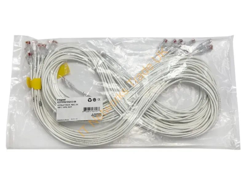 EZFPM6A07Q12-09 - Legrand Ez Patch Networking Cable White 83.9" (2.13 M) Cat6A
