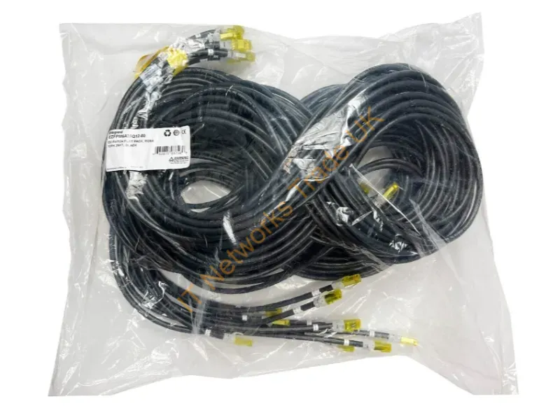 EZFPM6A09Q12-00 - Legrand Ez Patch Networking Cable Black 107.9" (2.74 M) Cat6A
