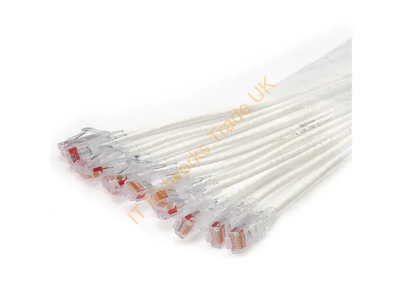 EZFPR6A05Q12-09 - Legrand Ezfpr6A05Q12-09 Networking Cable White 59.1" (1.5 M) Cat6A