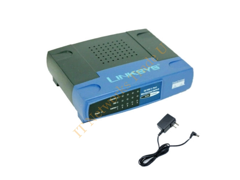EZXS55W Linksys EtherFast 10/100 5-Port Auto Sensing Network Switch
