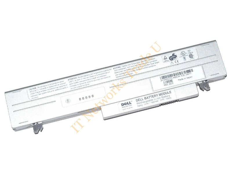 F0993 Dell 14.8V 4-Cell Li-Ion Battery for Latitude Laptop Battery