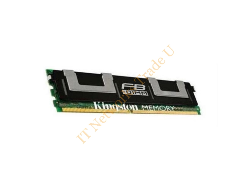 F12872F51LP Kingston 1GB DDR2-667MHz PC2-5300 ECC Fully Buffered CL5 240-Pin DIMM Dual Rank Memory Module Server Memory
