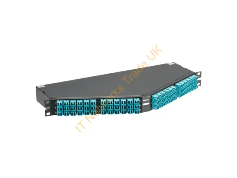 F1ASZN-1A12-10S - Panduit F1Aszn-1A12-10S Fiber Optic Adapter Lc/Mpo 1 Pc(S) Black, Turquoise