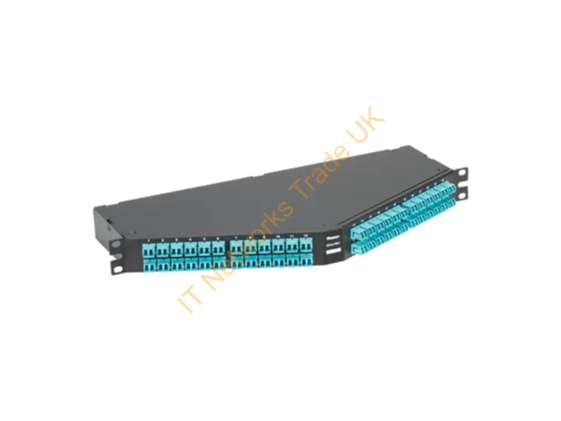 F1ASZO-9612-10S - Panduit F1Aszo-9612-10S Fiber Optic Adapter Lc/Mpo 1 Pc(S) Black
