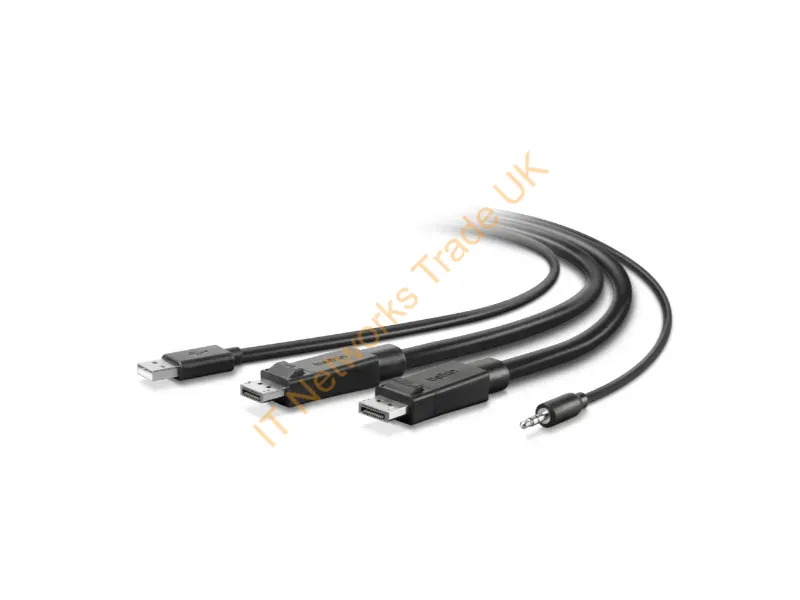 F1D9020B10T - Belkin F1D9020B10T Kvm Cable Black 118.1" (3 M)