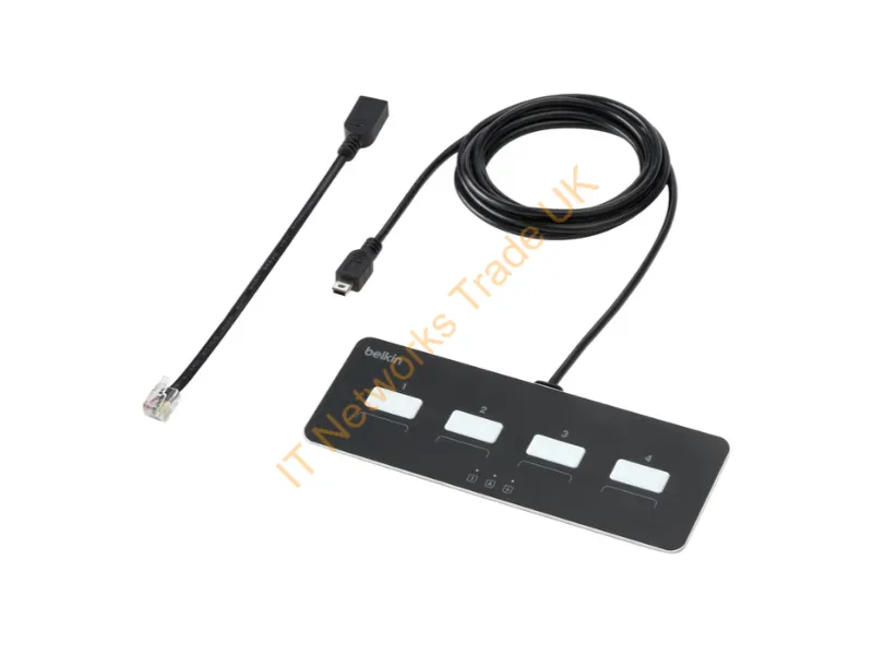 F1DN-MOD-REM4 - Belkin F1Dn-Mod-Rem4 Kvm Switch Black