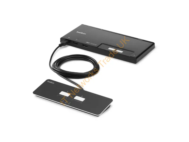F1DN002MOD-KM-4 - Belkin F1Dn002Mod-Km-4 Kvm Switch Black