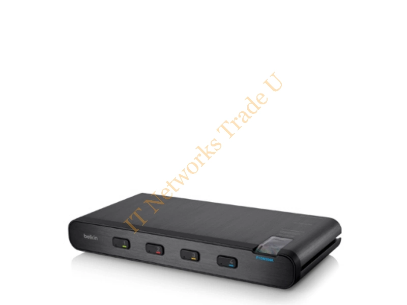 F1DN104KUK - Linksys F1DN104K Black Network KVM Switch