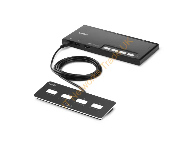F1DN104MOD-BA-4 - Belkin F1Dn104Mod-Ba-4 Kvm Switch Black