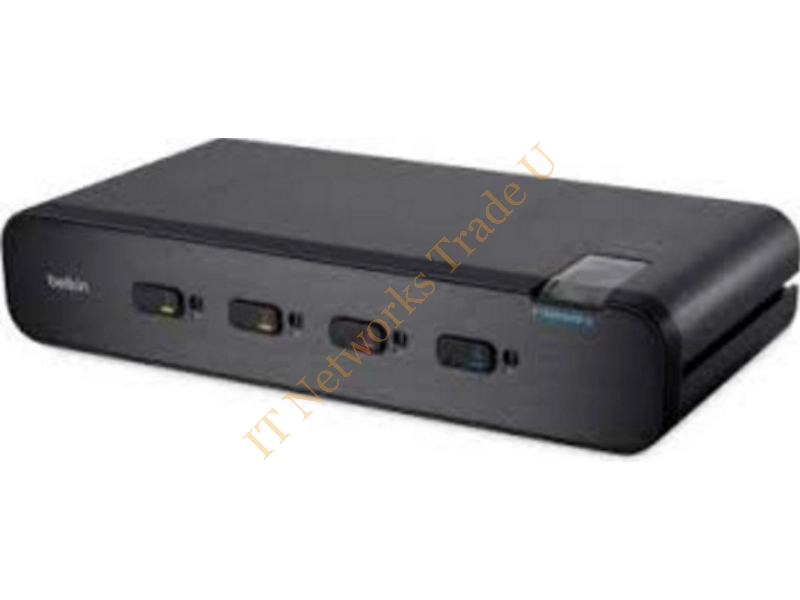 F1DN104W-3EA - Linksys F1DN104W-3 Black Network KVM Switch