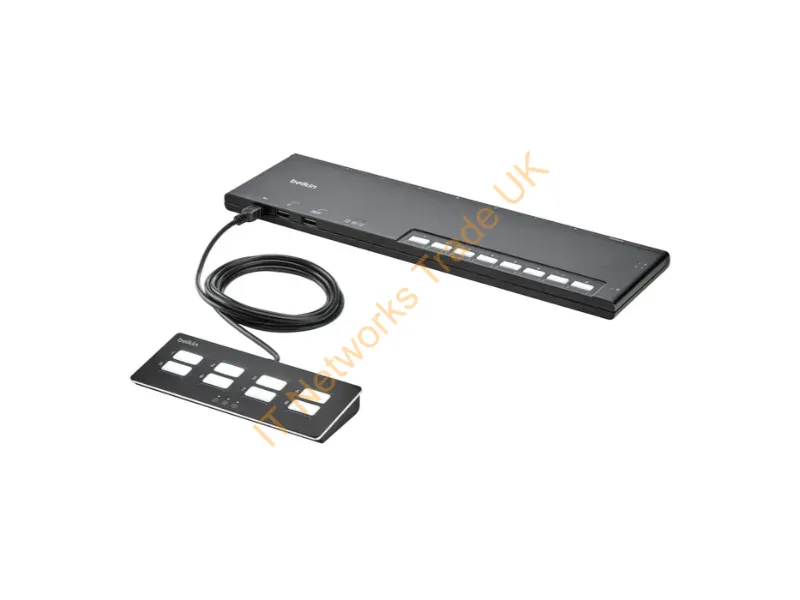 F1DN108MOD-BA-4 - Belkin F1Dn108Mod-Ba-4 Kvm Switch Black