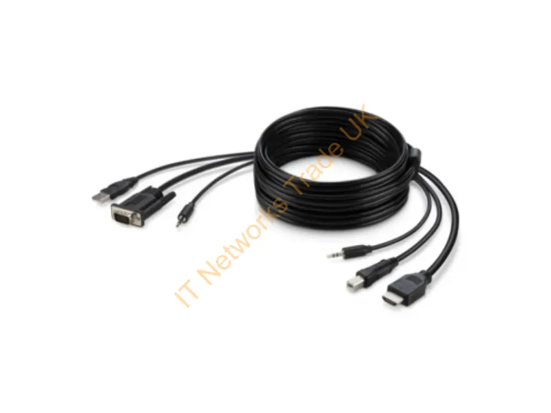 F1DN1CCBL-VH-10 - Belkin F1DN1CCBL KVM cable Black 3 m