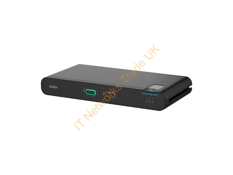F1DN202KVM-UN4C - Belkin 2 Port 2 Head Dp Skvm Wo Cac