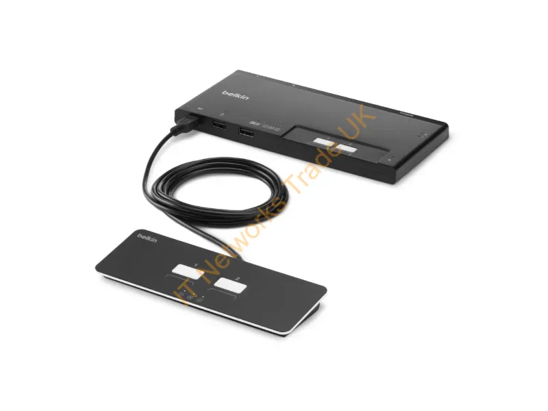 F1DN202MOD-BA-4 - Belkin F1Dn202Mod-Ba-4 Kvm Switch Black