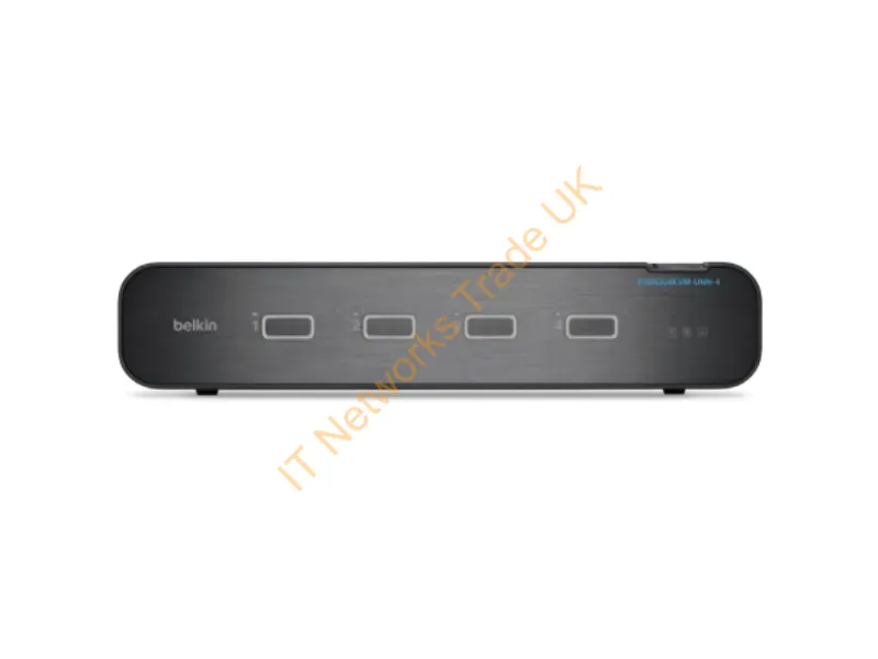 F1DN204KVM-UNN4 - Belkin F1Dn204Kvm-Unn4 Kvm Switch Rack Mounting Black