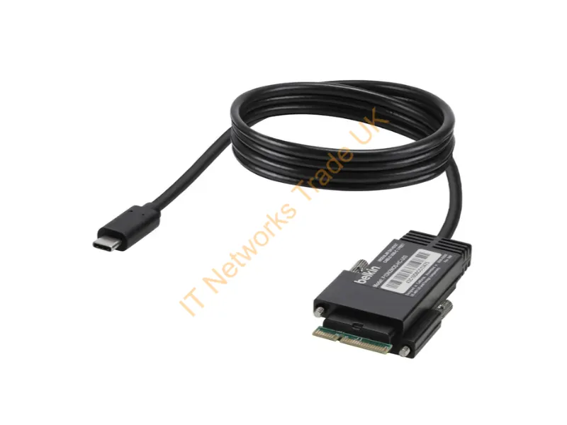 F1DN2MOD-HC-U03 - Belkin F1Dn2Mod-Hc-U Usb Cable 36" (0.914 M) Usb C Black