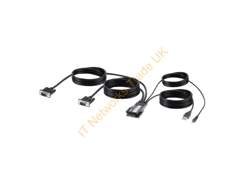 F1DN2MOD-HC-V06 - Belkin F1Dn2Mod-Hc-V06 Kvm Cable Black 70.9" (1.8 M)
